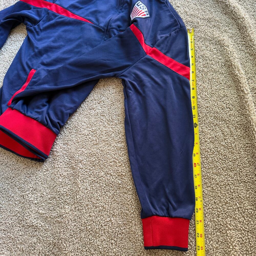 United States Soccer Federation Striker Track Jacket Navy Size Medium - Picture 5 of 11
